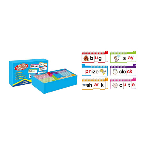Interaktives Phonics-Flipbook für Kinder zur Sprachentwicklung.
