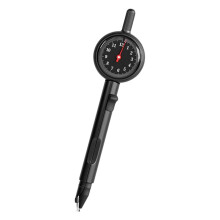 Plastic Geometry Compass With Clear Scale Markings-Black