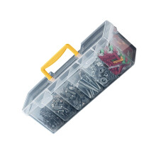 Light Weight Design Tool Box Waterproof Plastic-Six inner boxes