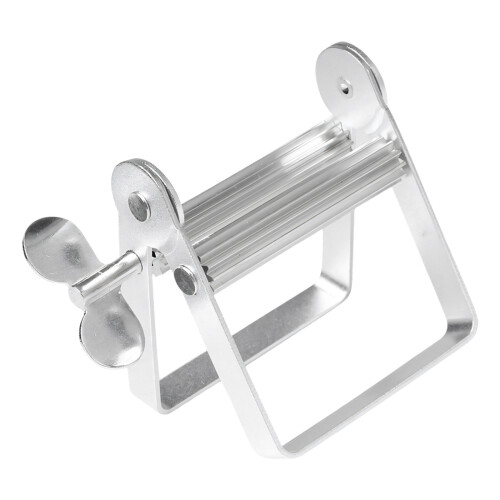 Aluminum Alloy Toothpaste Squeezer Tool For Cosmetics-silver