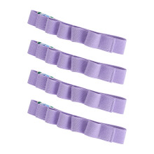 4Pcs Elastische Nylon Band Bleistift Clip Mehrzweck-Lila