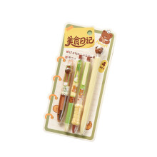 4 STKS Intrekbare Gel Pen Twist Action Gel Inkt Pen Zwarte-type4