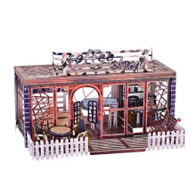 Coffee 3D Metal Model Kit for Adults, NoGlue Assembly, Realistic MultiColor Finish, A32207