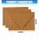 Set Of 20 Classical Envelopes A 5 Kraft Papers-brown 4
