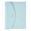 Waterproof PU Leather Triple-Fold Notebook Cover-Emerald green 1