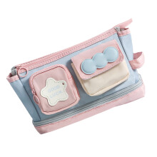 Reused Stationeries Pouches Pen Box Pencil Case Organizers-N1