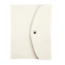 Triple-Fold PU Leather Notebook Cover Multifunctional-mibai