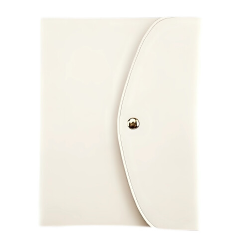 Triple-Fold PU Leather Notebook Cover Multifunctional-mibai