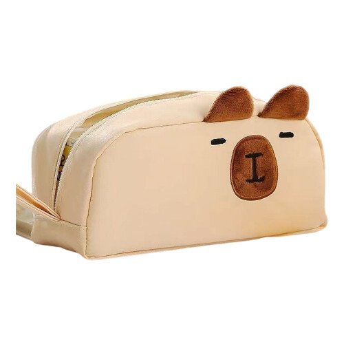 Embroidered Polyester Pencil Pouches Portable Cosmetic-type2