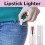 Refillable Butane Soft Flame Lighter for Women Candles BBQ Camping, Adjustable Flame Control Gift (03#) 2
