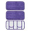 Reusable Microfiber Mop Refill Pad for Swiffer Sweeper, Scratch Floor Cleaning, Easy Rinse Maintenance 3