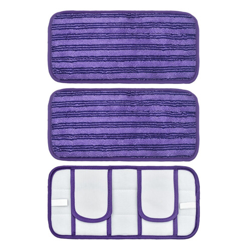 Reusable Microfiber Mop Refill Pad for Swiffer Sweeper, Scratch Floor Cleaning, Easy Rinse Maintenance 2