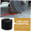 RV Jack Pad Rubber Support Block with Grooved Slip Resistant Surface and Shock Absorption 2