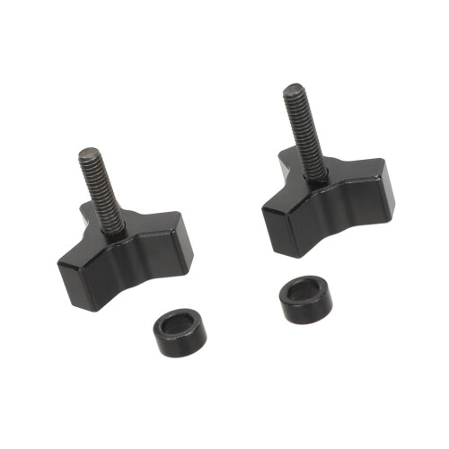 Vis à pouce filetée de remplacement pour stabilisateur-Noir