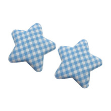 Star Shaped Earphone Decoration Soft Fabric Headband Cover With