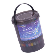 Shimmering Acrylic Gel Marker with Flexible Tip-80 colors