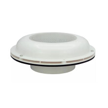 Solar Ventilation Fan for RV and Marine, Stainless Steel Roof Exhaust Fan, Low Noise Waterproof Design