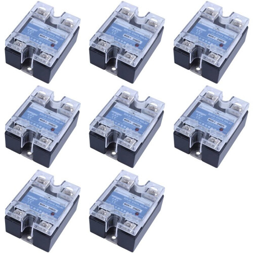8X MGR-1 D4825 Single-Phase Solid State Relay SSR 25A  3-32 V AC 24-480 V