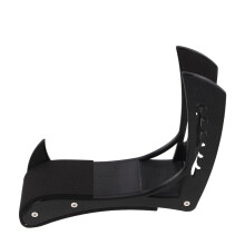 Adjustable Guitar Support Stand with Ergonomic Plastic Rest and Padded Clips for Electric Guitar Players