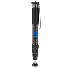 Telescopische 65 inch koolstofvezel monopod met 1/4 3/8-P365C