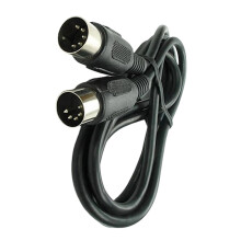 Din 5-pins naar DIN 5-pins kabel 5-pins Din mannelijke adapter-1