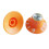 ABS Plastic Effect Knob With Metal Top Insert For Guitar-1 TONE 1