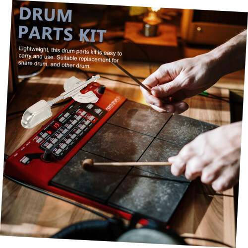 Bass Drum Claw Hooks Replacement Set, Durable Metal Drum Hardware for Easy Installation 1