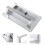 Flush Mount Pull Handle Zinc Alloy Tool Box Latch Handle Black Low Profile Foldable Design 3