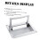 Flush Mount Pull Handle Zinc Alloy Tool Box Latch Handle Black Low Profile Foldable Design 5