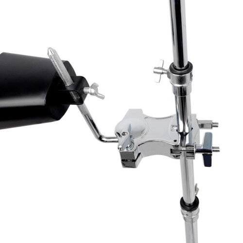 Adjustable Zinc Alloy Drum Hardware Clamp with 360 Rotatable Tom Holder and Quick Angle Adjustment 1