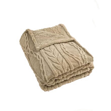 Solid Color Coral Fleece Blanket Soft Lightweight Throw for Sofa Bed Dorm or Living Room Use