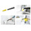 (Black Yellow) Kärcher Steam Cleaner Extension Nozzle 2 3