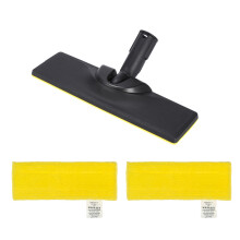 (Set 56) Kompatibel med Karcher dampsetttilbehør, SC Steam liten rundbørste, kobberbørste, gulvskrape