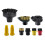 (Set 1) Multi-Purpose Cleaning Mop Pads & Copper Brush Replacement for Karcher 1