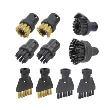 (Steam Set 47) Kärcher Steam Set Accessories: Round Brush, Copper Brush, Floor Scraper