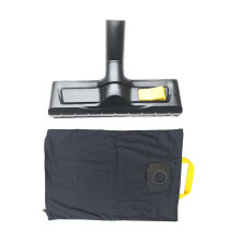 (Set 12) Karcher damprensertilbehør moppeputer runde børster kobberbørste reservedeler