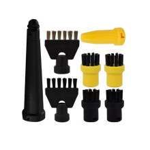 (Set 94) Kompatybilny z akcesoriami do zestawu parowego Karcher, małą okrągłą szczotką parową SC, szczotką miedzianą, skrobaczką podłogową