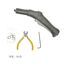 (1 gray SC control handle) 25 Spazzole a vapore rimovibili per Kärcher -5