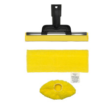 (Set 50) Compatibile con gli accessori del set a vapore Karcher, spazzola rotonda piccola SC Steam, spazzola in rame, raschietto per pavimenti