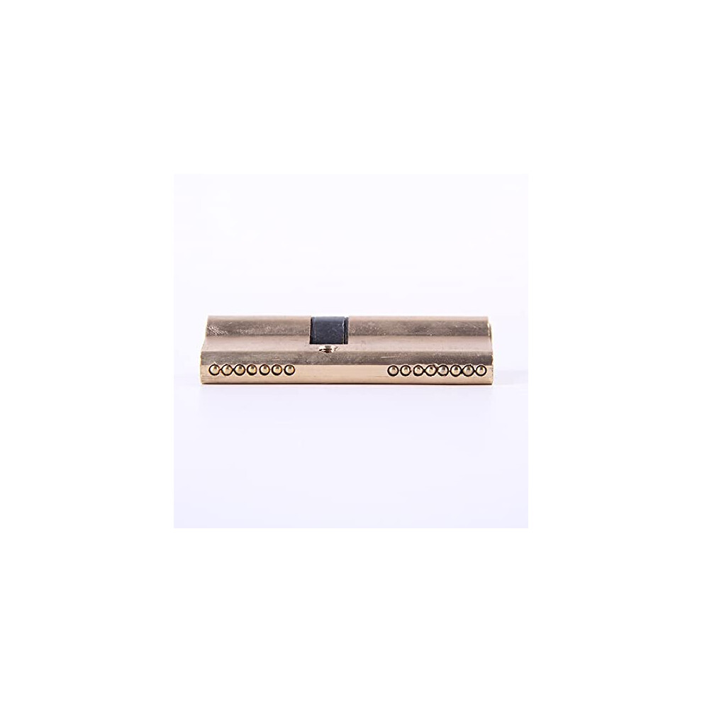 Cylinder Door Lock 75Mm Antitheft Brass Core Keyed Doublesided Front Door Cylinder Lock 9771547034650