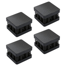 Base d'isolation carrée 4 pièce/pack, pour petits appareils