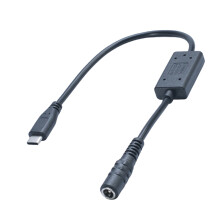 DC5 5x2 1mm Female To Type C Male 5V3A Charging-straight head