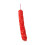 Flute Cleaning Brush Red Durable Reusable Tool for Piccolo Maintenance Moisture Removal Efficiency 1