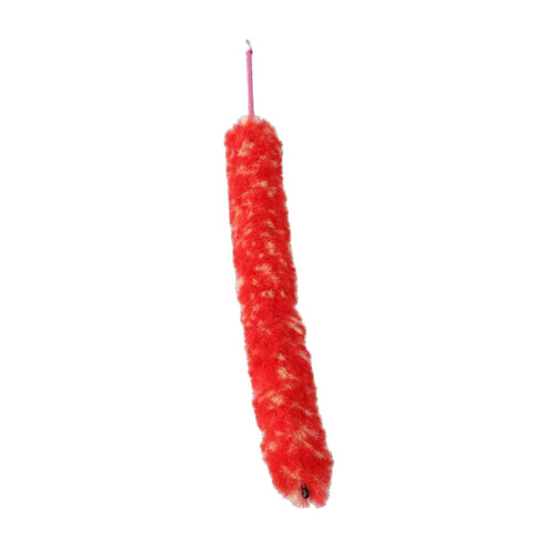 Flute Cleaning Brush Red Durable Reusable Tool for Piccolo Maintenance Moisture Removal Efficiency