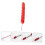 Flute Cleaning Brush Red Durable Reusable Tool for Piccolo Maintenance Moisture Removal Efficiency 4