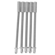 5Pcs MTB Mountain Folding Bike Riding V-Brake Steel Wire Hose Kit Pipe Steel Accessories
