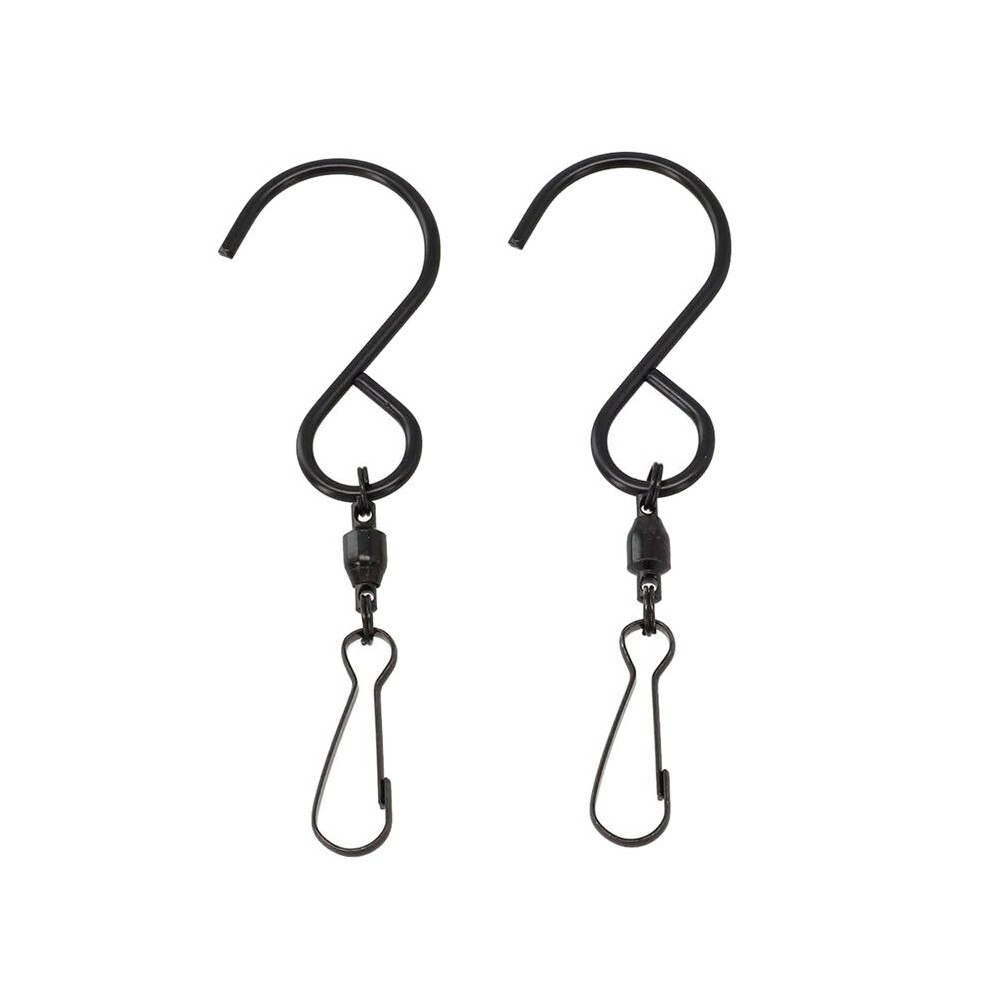 2Pcs Versatile Rotating Hooks For Hanging Crystal Twisters And Bird Feeders 6031929411923