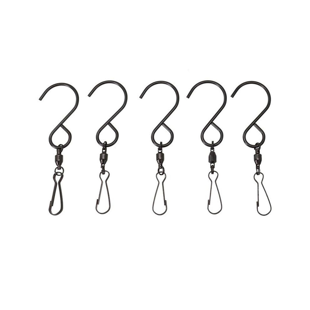 5Pcs Versatile Rotating Hooks For Hanging Crystal Twisters And Bird Feeders 6032999252379