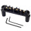 6 String Electric Guitar Bridge with Roller Saddles, Adjustable Silver Metal Replacement for Stable Tuning 3