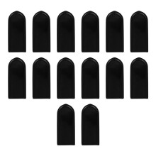 14pcs Saxophone Thumb Rest Alto Saxophone Non-Slip Thumb Rest Silicone Thumb Rest Cover